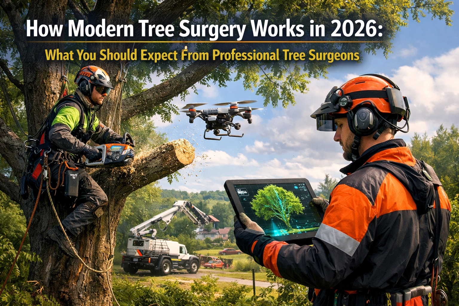 How Modern Tree Surgery Works in 2026: What You Should Expect From Professional Tree Surgeons