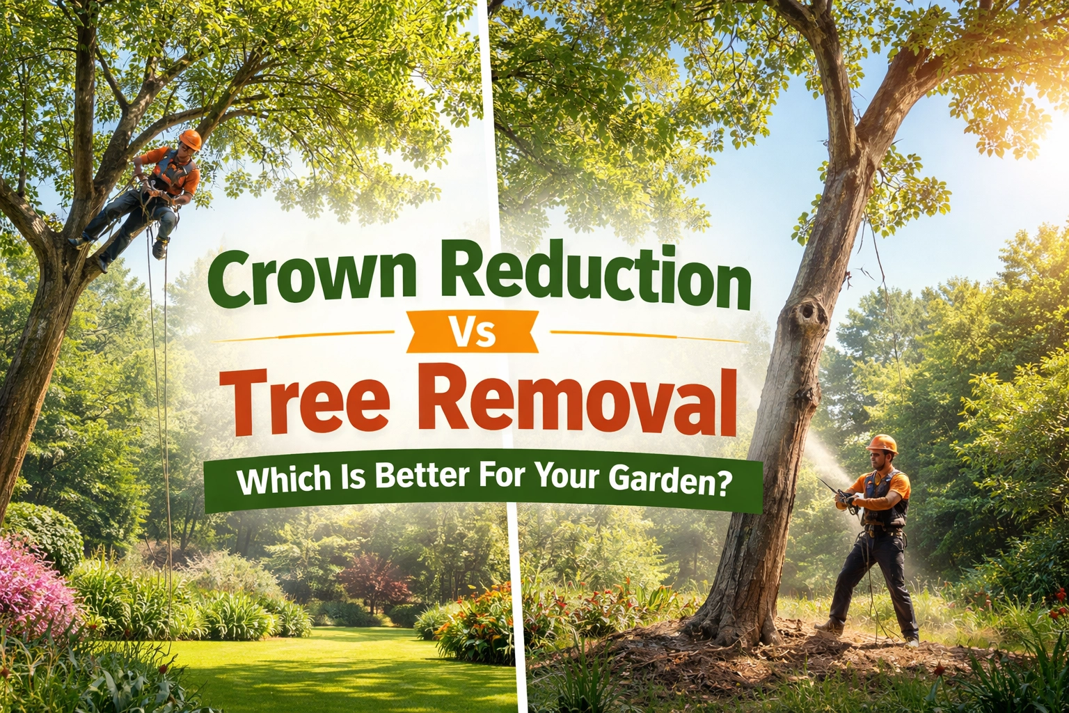 Crown Reduction Vs Tree Removal: Which Is Better For Your Garden?